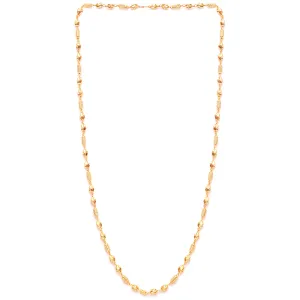GOLD PLATED UNIQUE PATTERN CHAIN