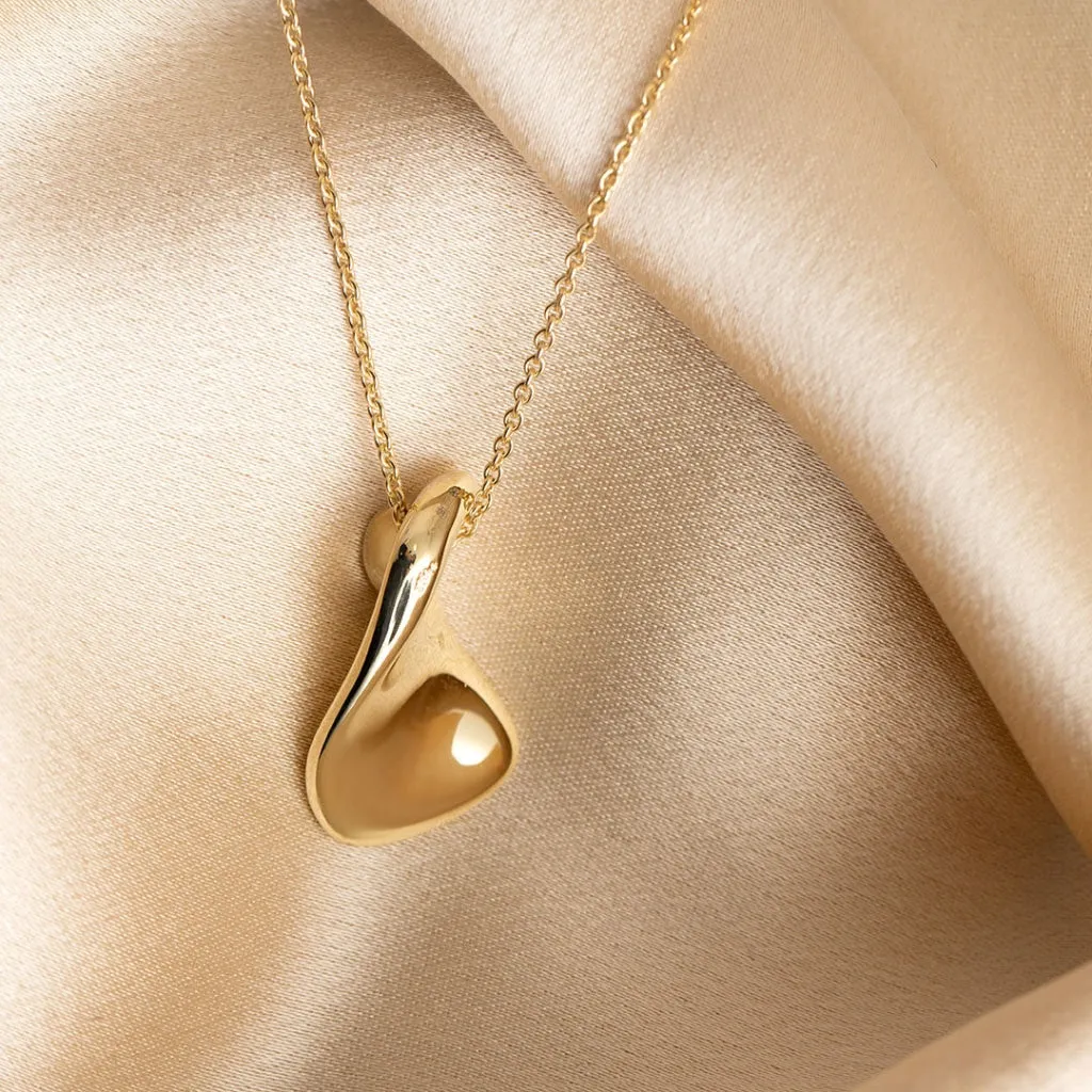 Golden Nugget Necklace | 9ct Gold