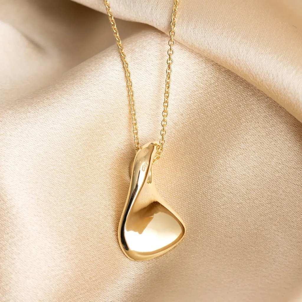 Golden Nugget Necklace | 9ct Gold