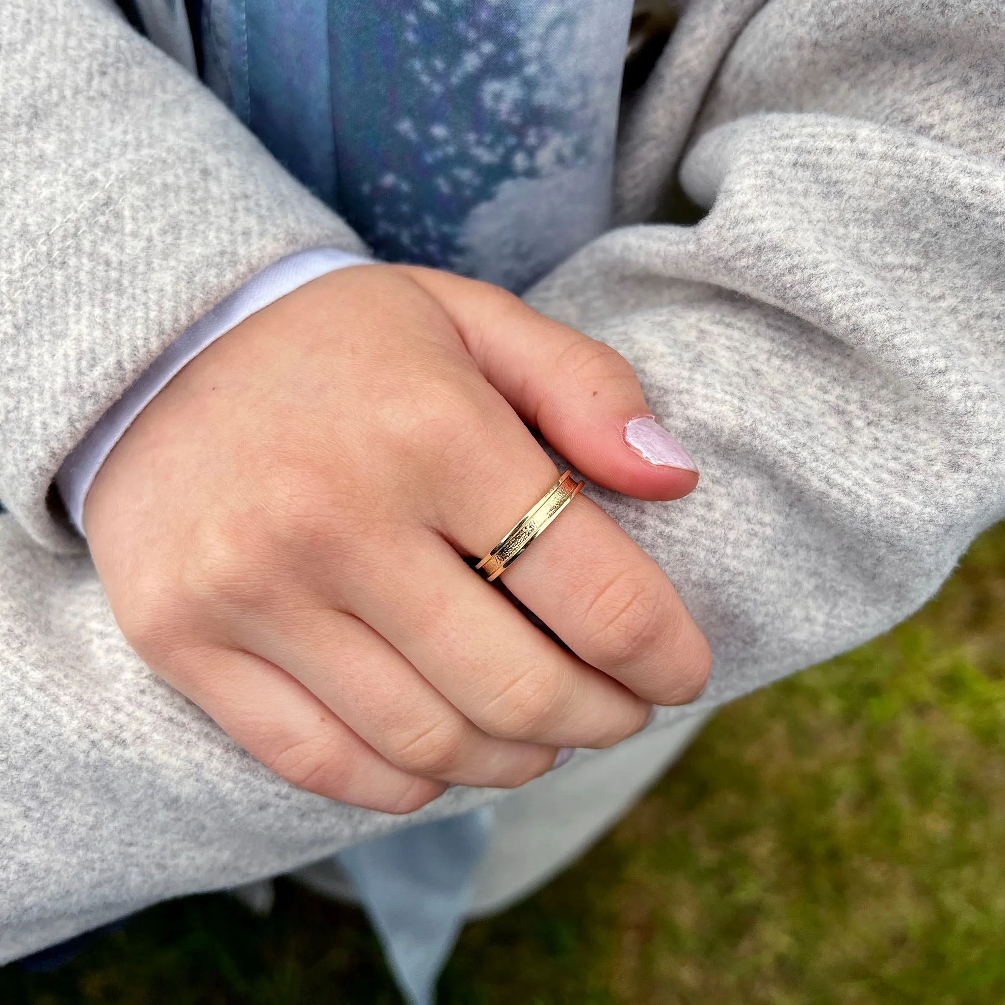 Halo Ring in 9ct Yellow Gold