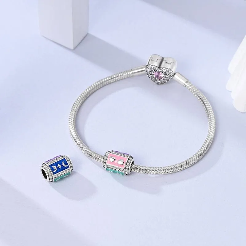 Hearts & Sparkle Colorful Band Charm