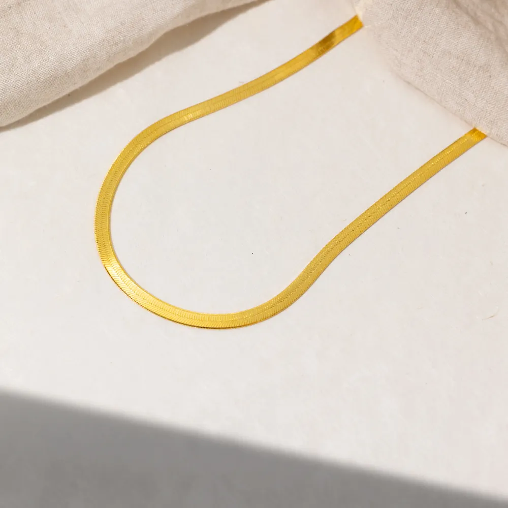 Herringbone Chain - 5mm