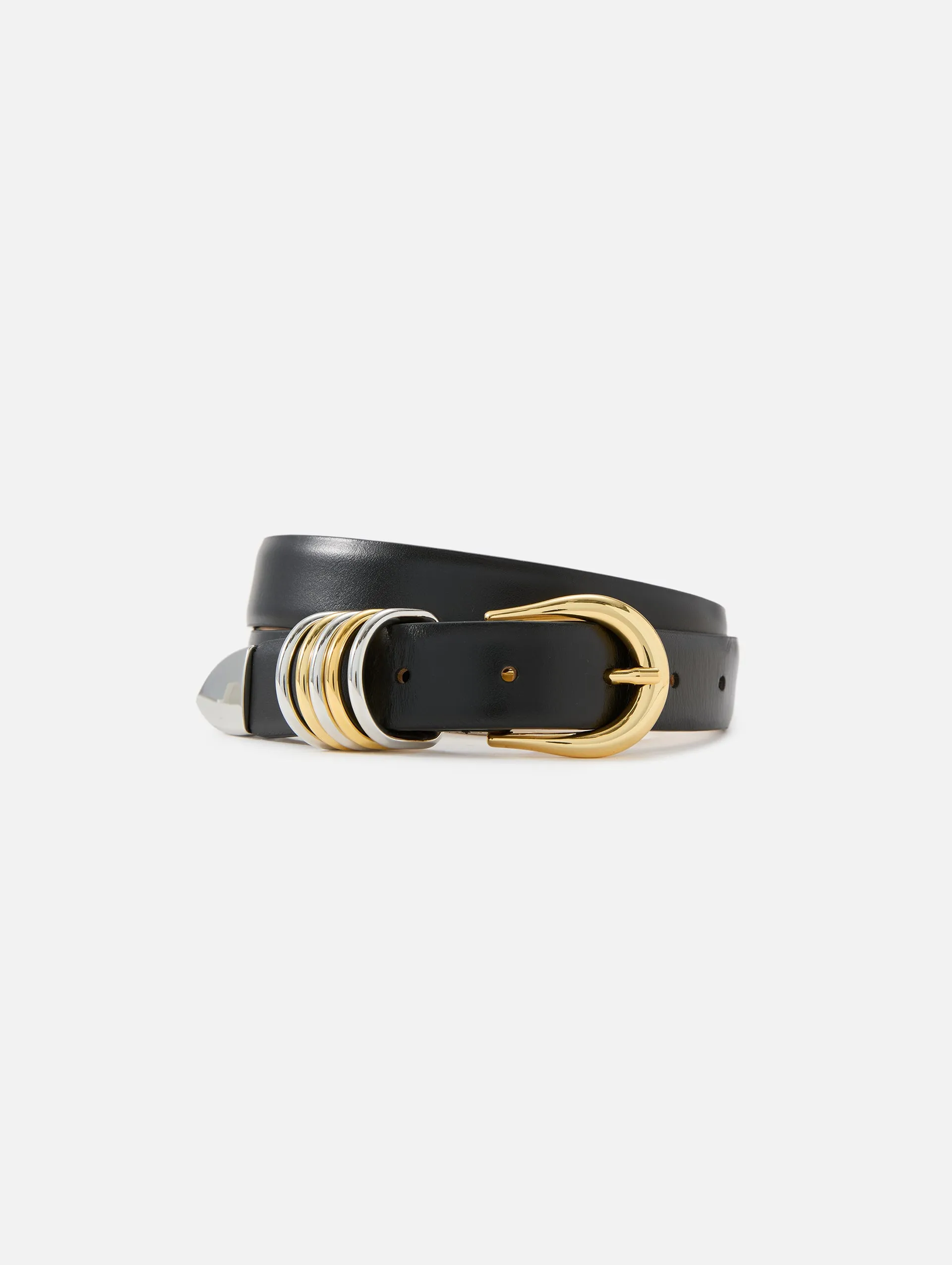 Hollyhock Mixed Metal Belt