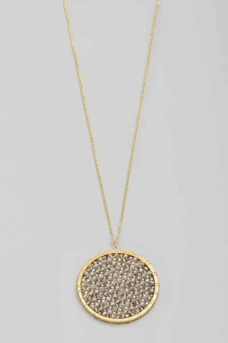 I Dream In Glitter Colorful Necklace