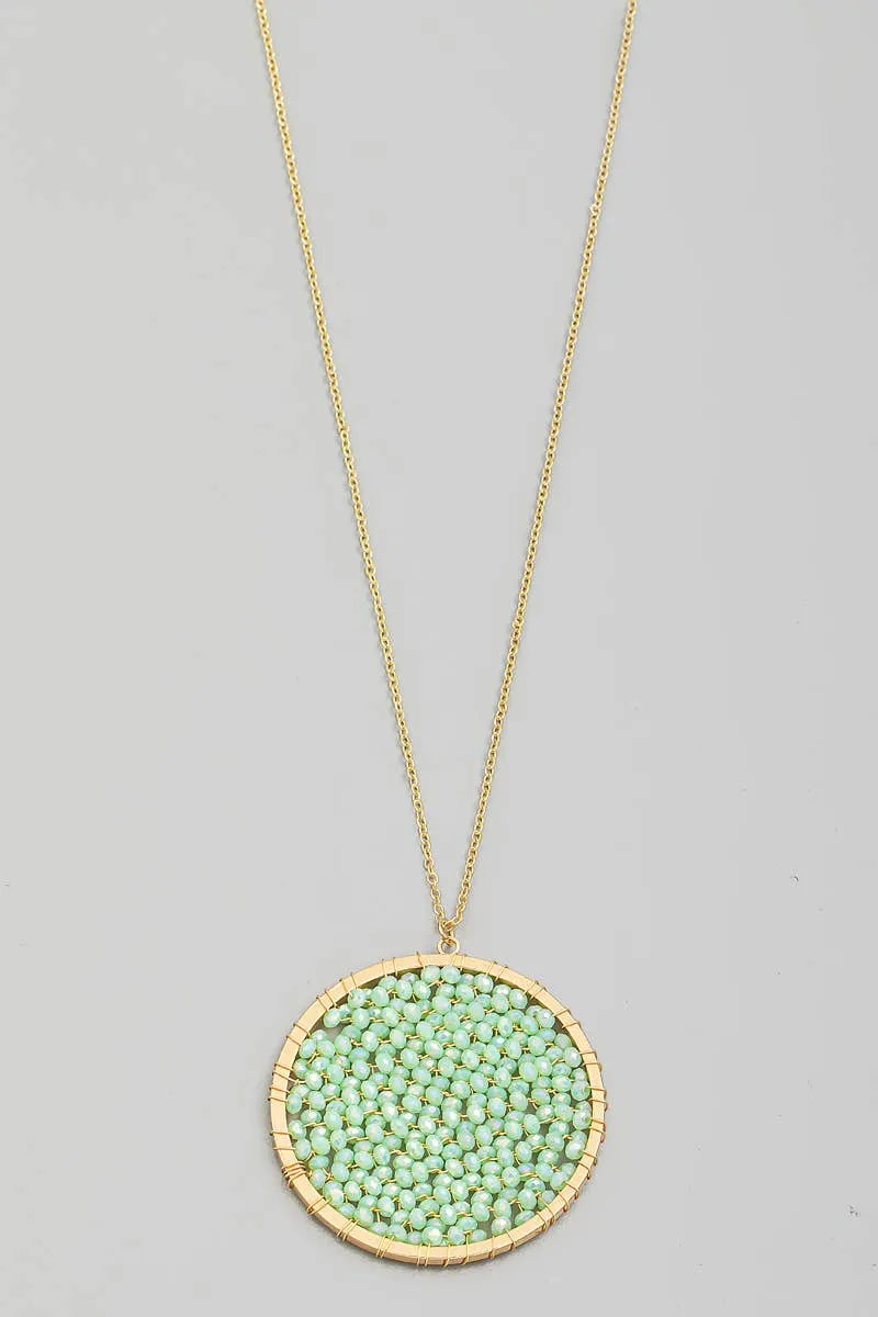 I Dream In Glitter Colorful Necklace