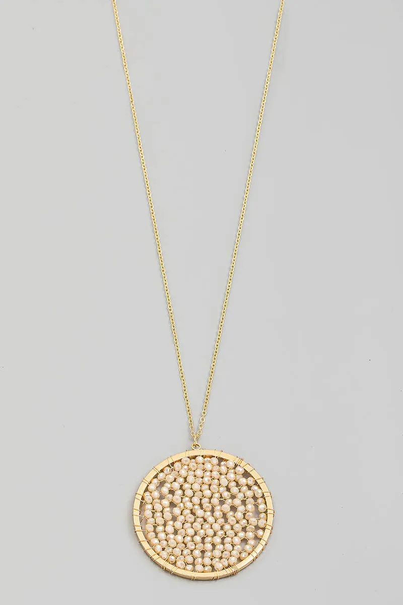 I Dream In Glitter Colorful Necklace