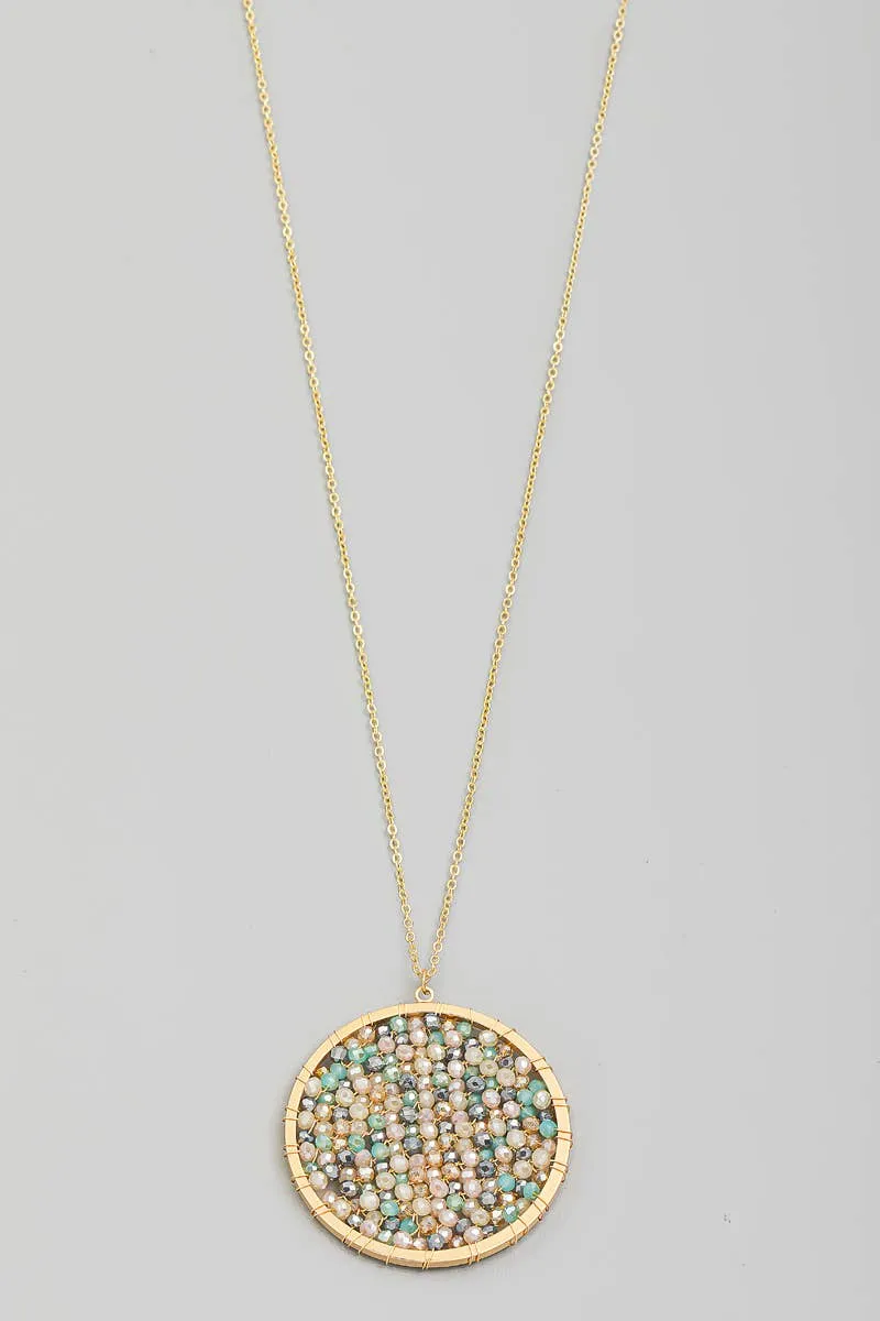 I Dream In Glitter Colorful Necklace