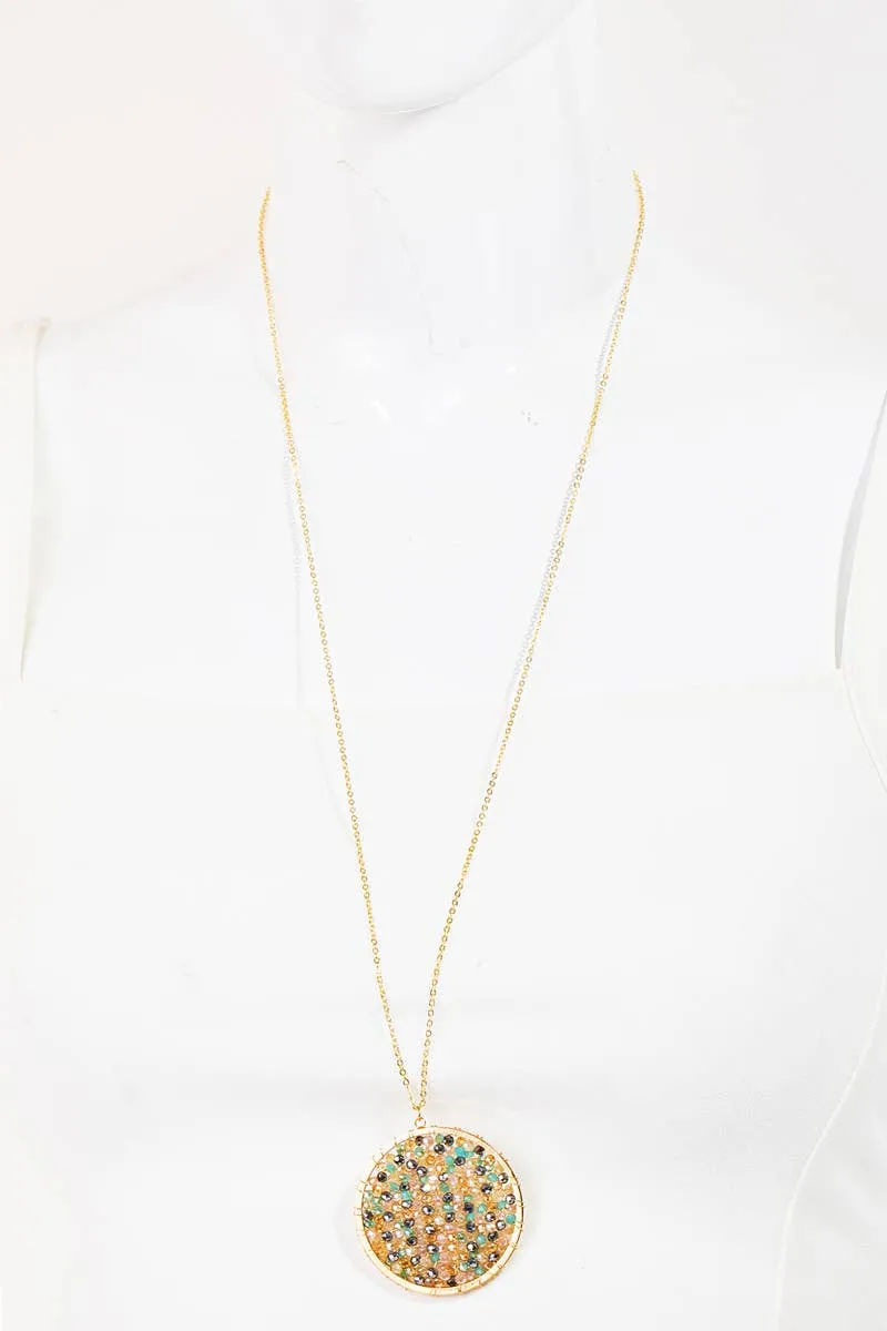I Dream In Glitter Colorful Necklace