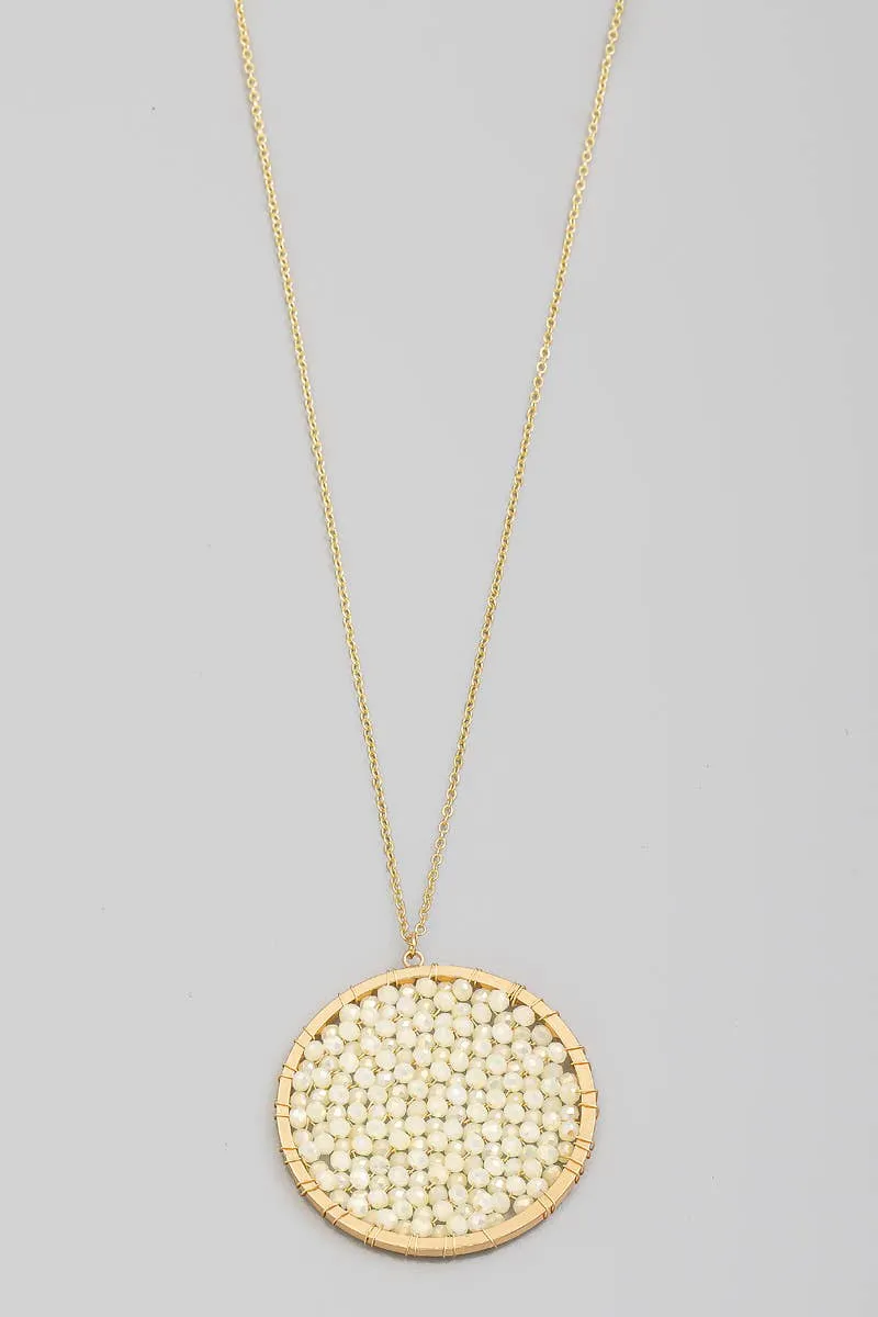 I Dream In Glitter Colorful Necklace