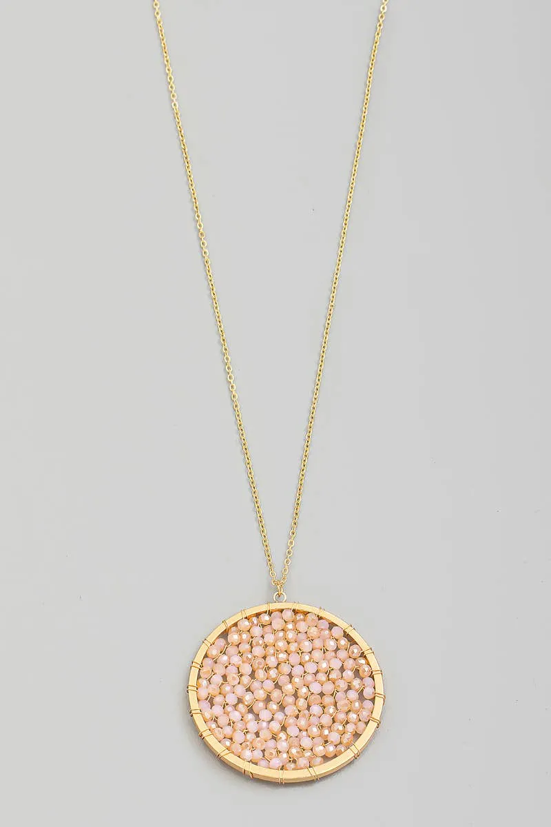 I Dream In Glitter Colorful Necklace