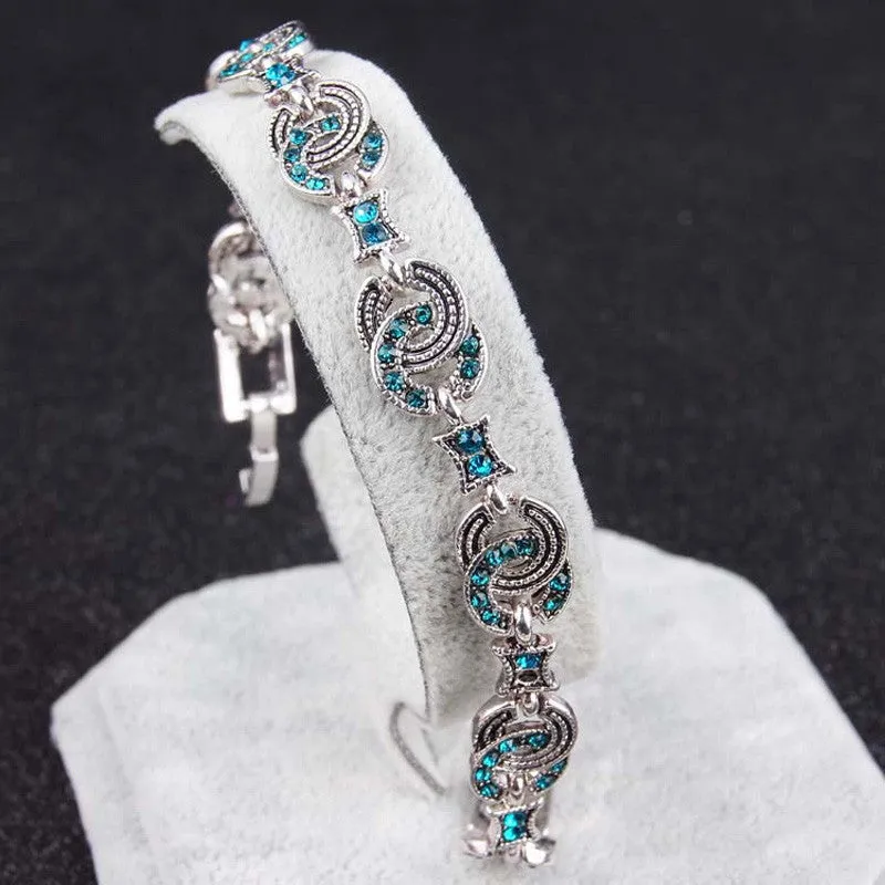 Jewelry Bohemia Style Retro Resin Multicolor Charm Latest Love Women Bracelets & Bangles