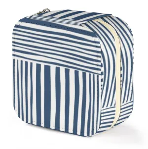 Jewelry Case - Navy Stripes