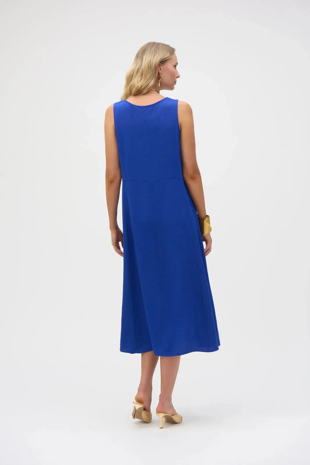 Joseph Ribkoff Ladies Royal Sapphire Gauze A-Line Dress