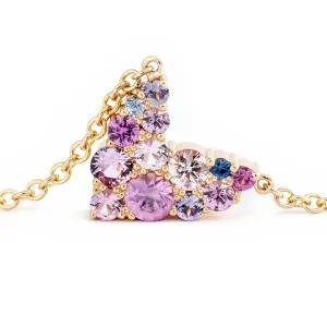 Keto Meadow necklace - Pink Heart