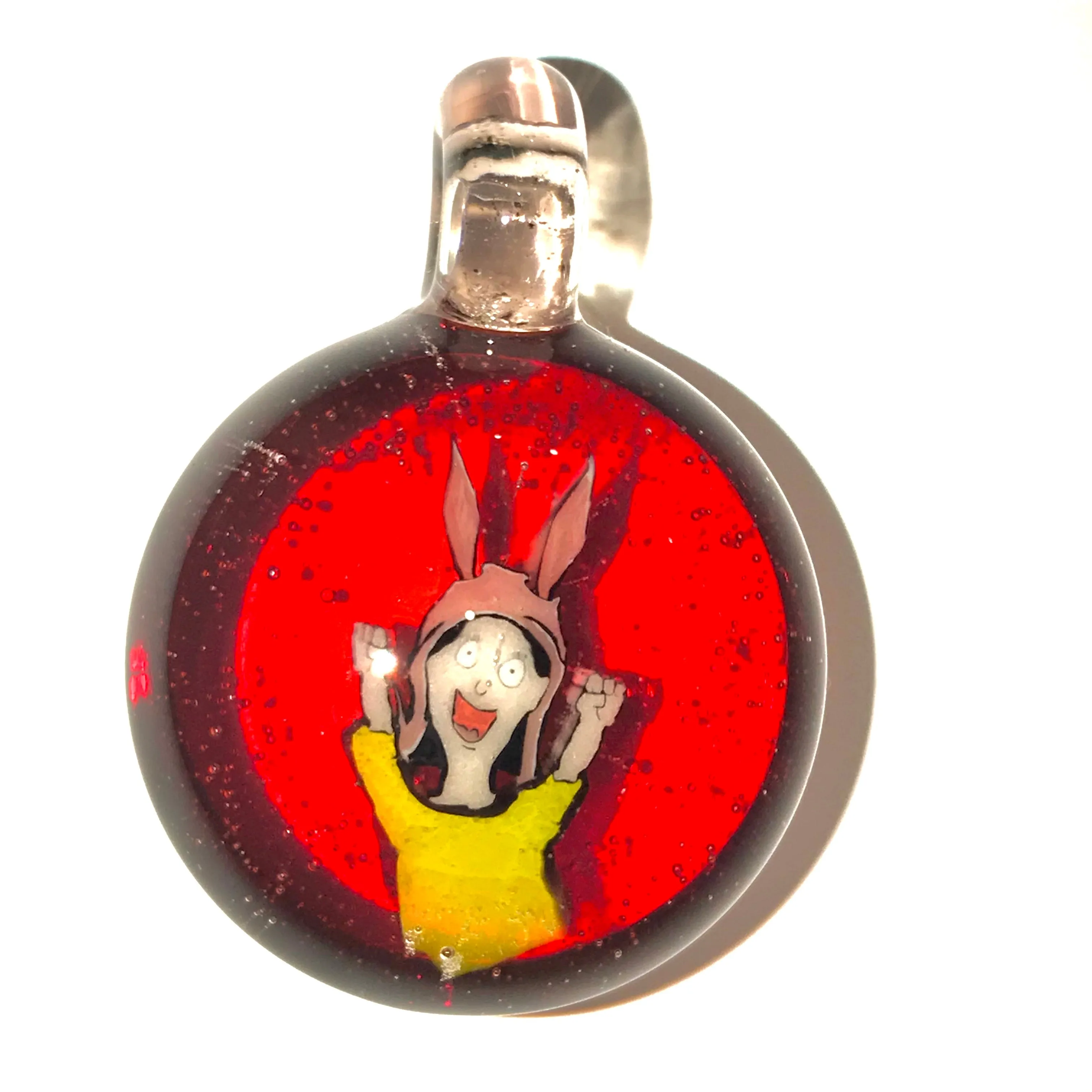 Louise From Bobs Burgers Milli Pendant (Pomegranate/Serum)