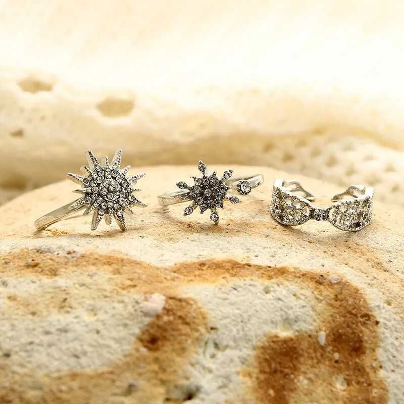 Luxurious Rings Sets 3pcs/sets