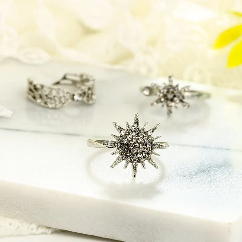 Luxurious Rings Sets 3pcs/sets
