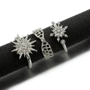 Luxurious Rings Sets 3pcs/sets