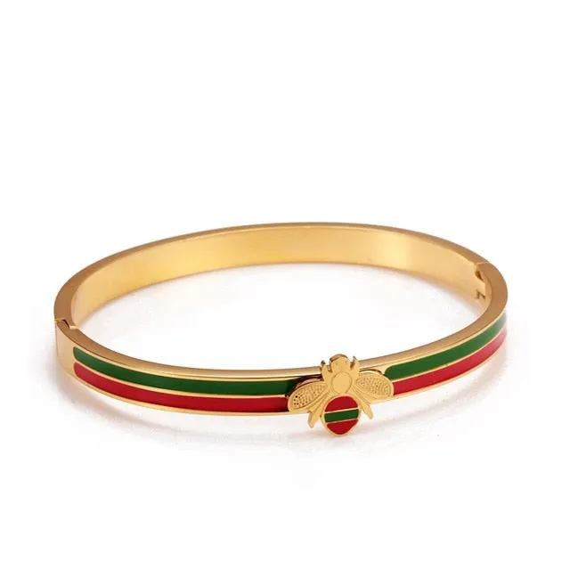 Mesh Charm Bangle & Bracelet