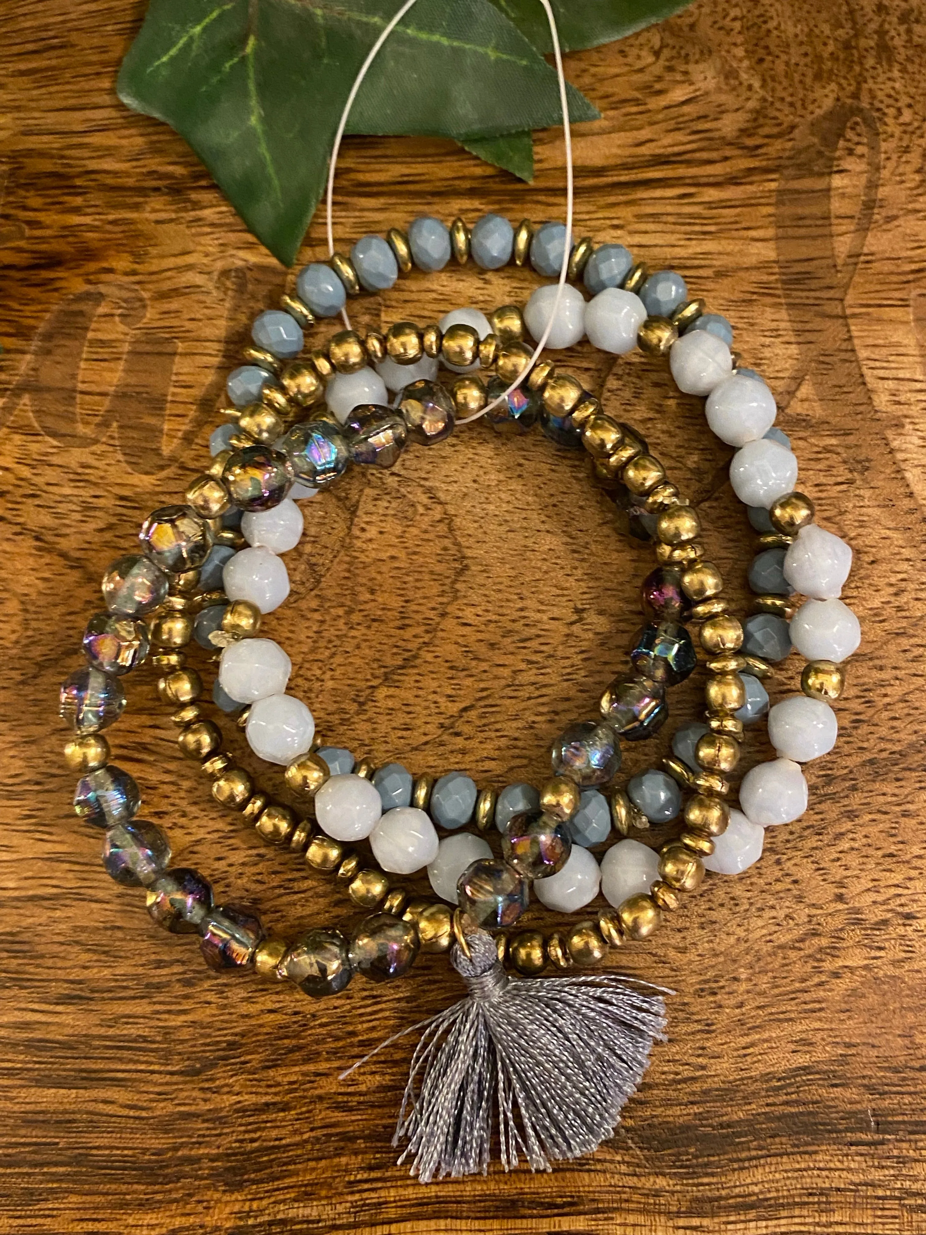 Myra Bag Four Piece Stretch Bracelet Set