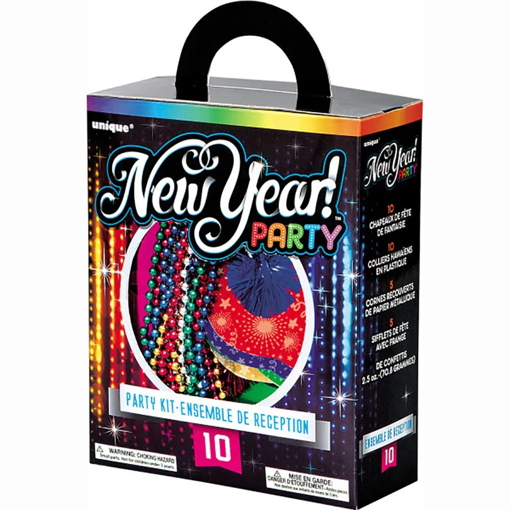 NEW YEAR'S EVE PARTY KIT FOR 10