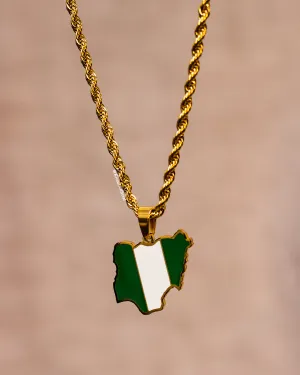 Nigeria in Colour Necklace