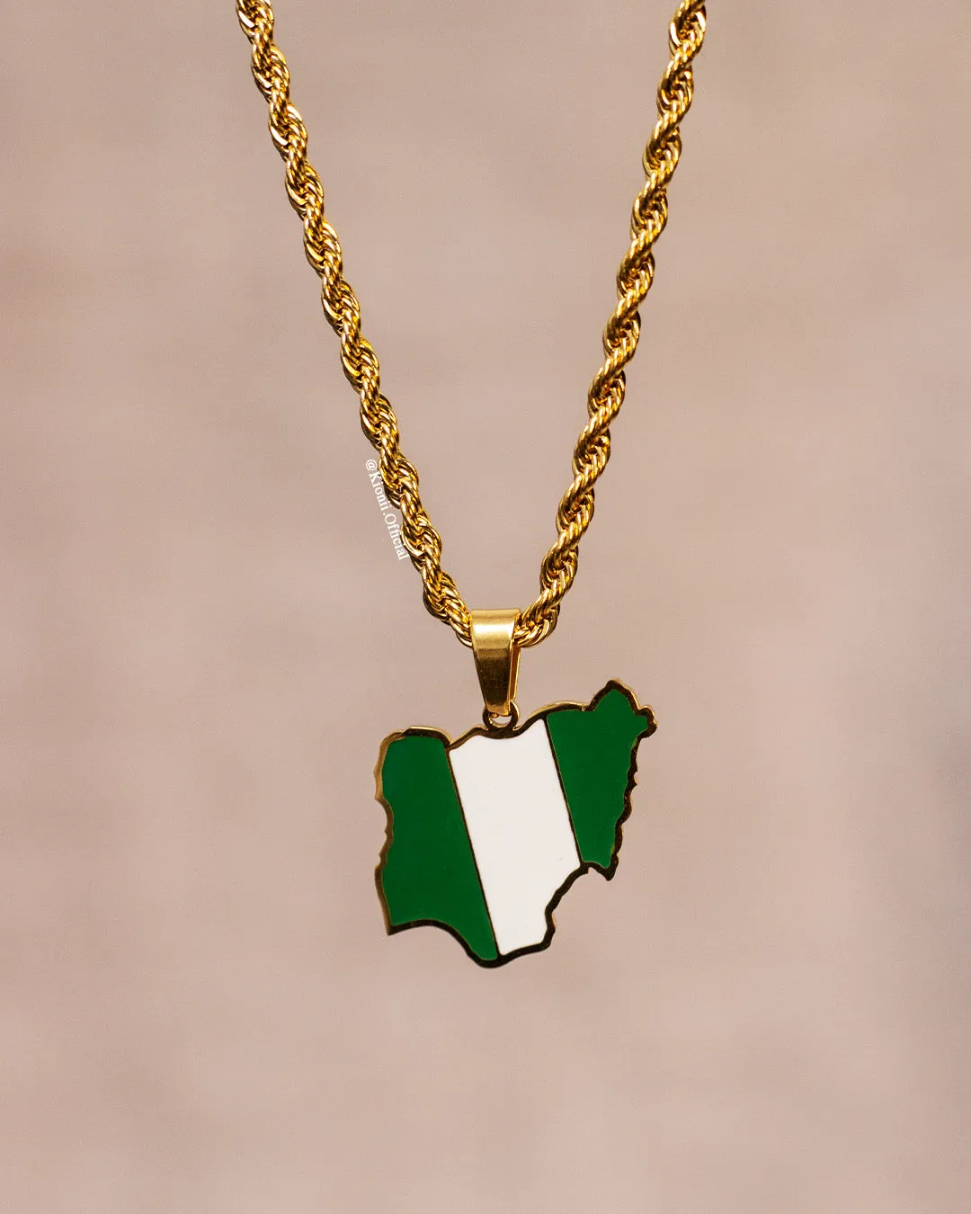 Nigeria in Colour Necklace