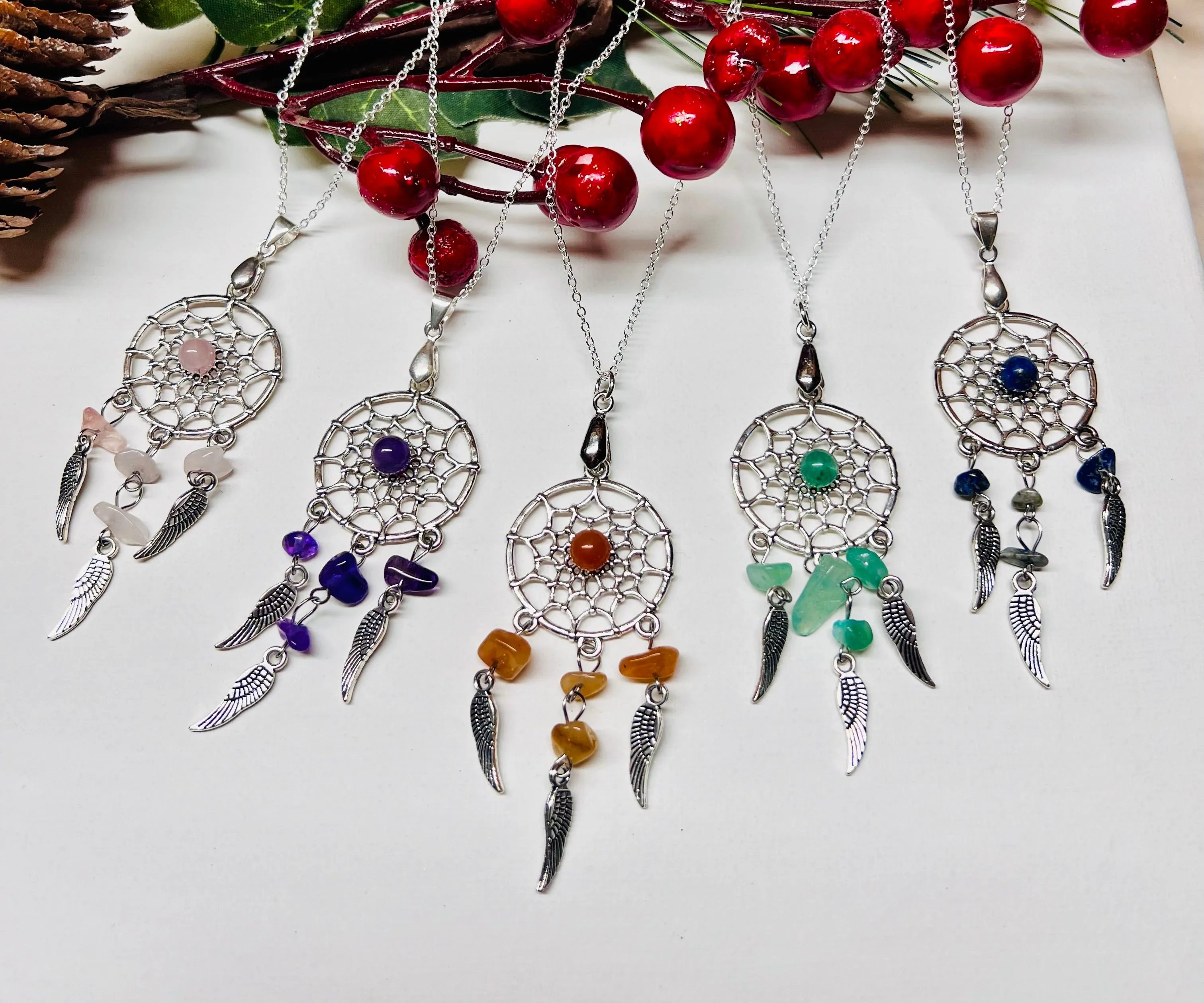 ON SALE NOW -  Dreamcatcher Necklaces