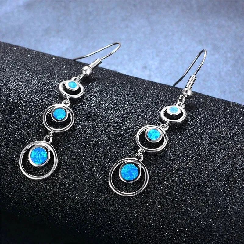 Opal Geometric Pendants