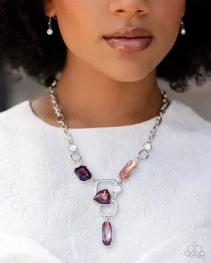 Paparazzi Artistic Elegance - Purple Necklace