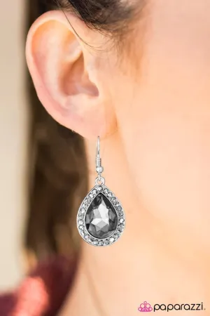 Paparazzi Earring ~ Are You Sure Thats REGAL? - Silver
