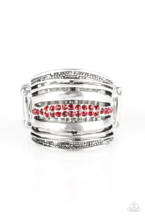 Paparazzi Ring ~ Paramount Shimmer - Red