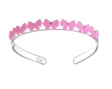 Pink Mini Bows Headband | Lilies & Roses