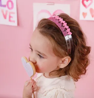Pink Mini Bows Headband | Lilies & Roses