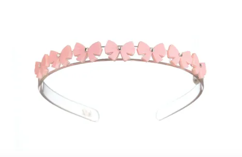 Pink Mini Bows Headband | Lilies & Roses