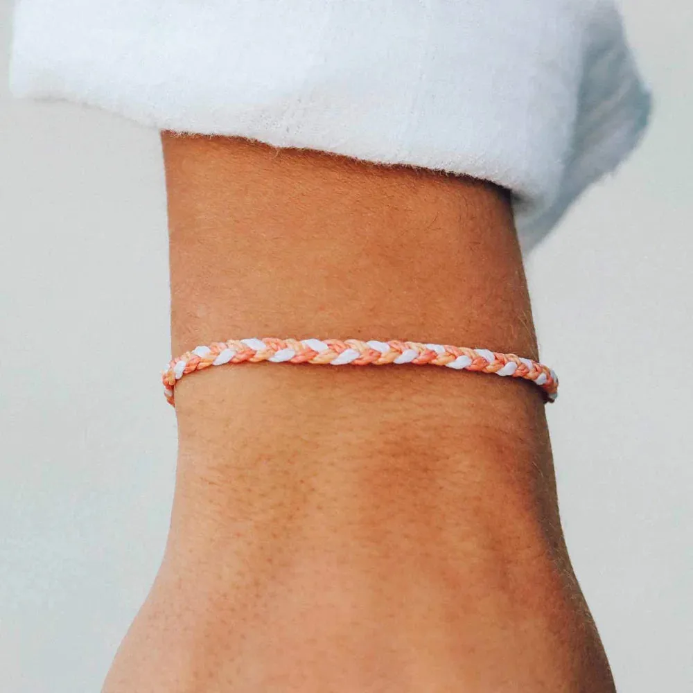 Pura Vida Warm Shoreline Mini Braided Bracelet