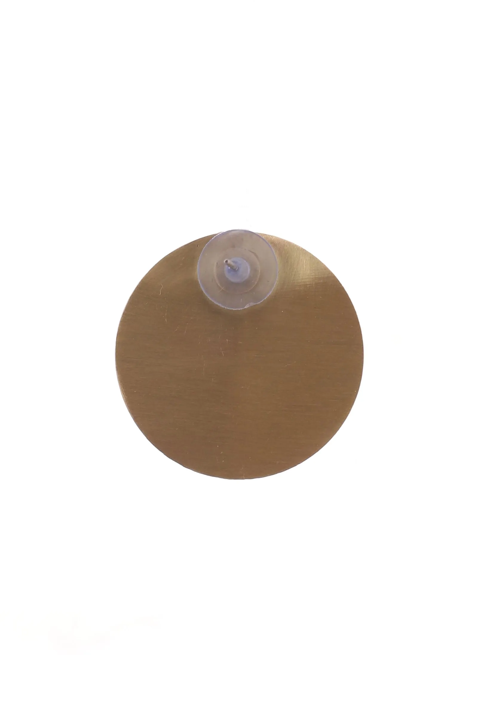 Rehea Sphere Brass Earrings