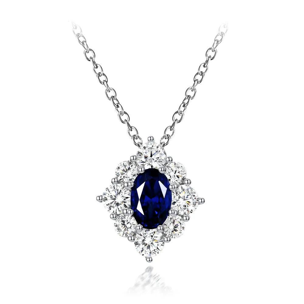 Rodeo Drive Blue Sapphire Necklace