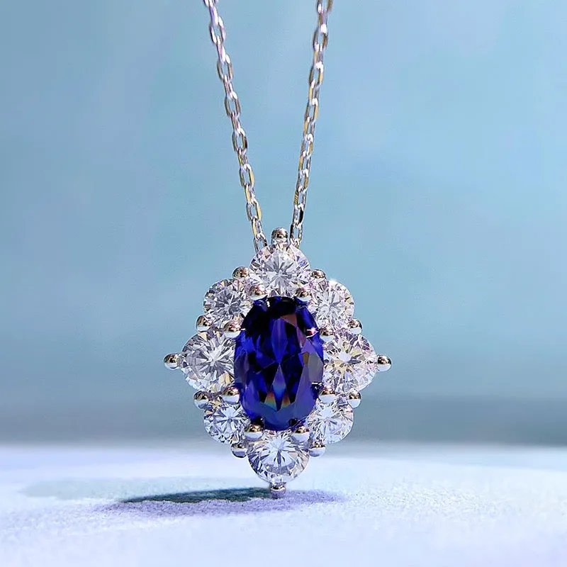 Rodeo Drive Blue Sapphire Necklace