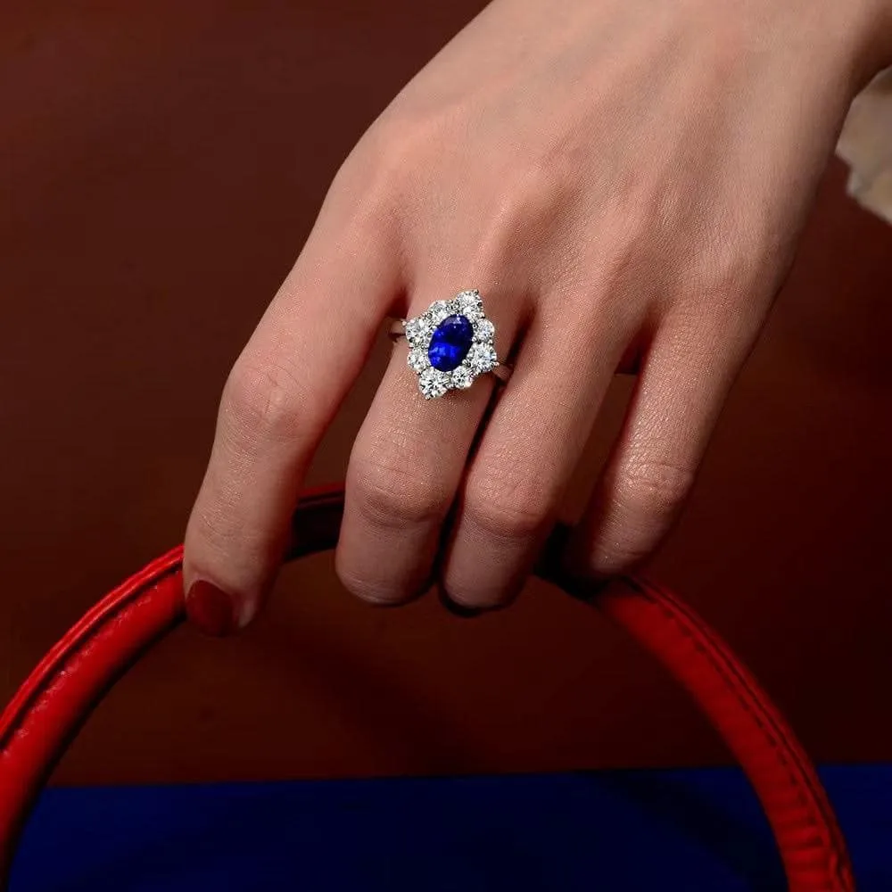 Rodeo Drive Blue Sapphire Ring