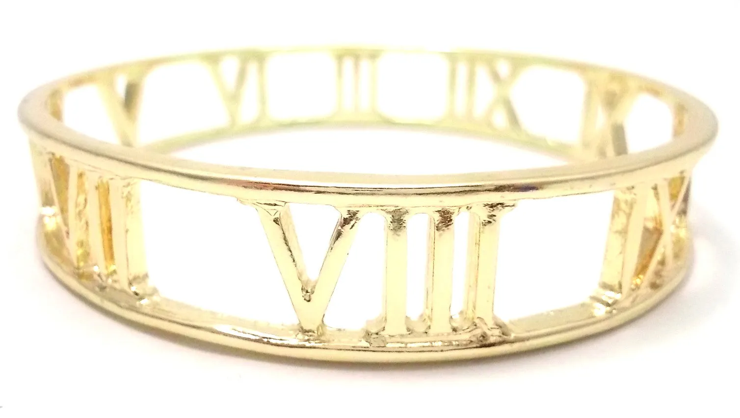 Roman Numeral Bangle