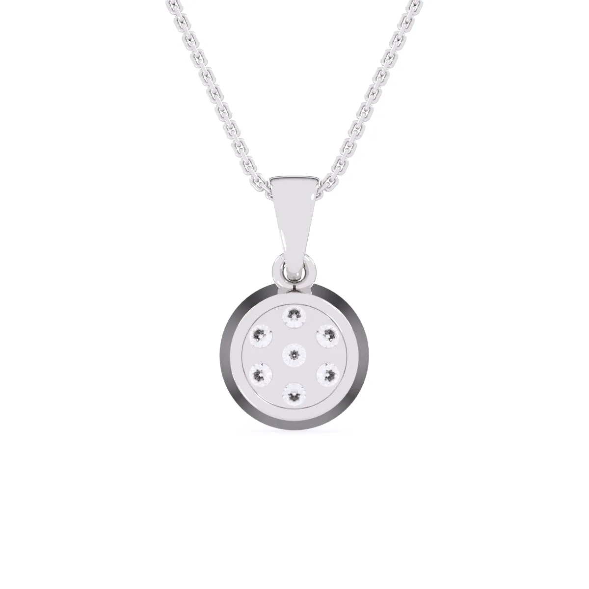 Shimmering Flower Unique Pendant