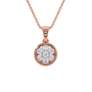 Shimmering Flower Unique Pendant