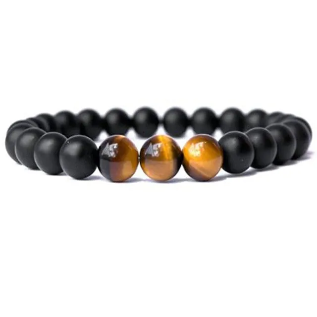 Solar Galaxy Natural Stone Chakra Bracelet