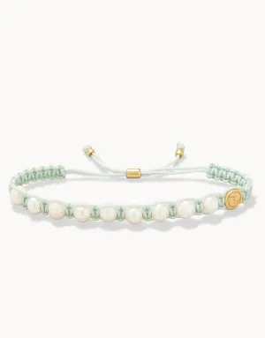 Spartina Friendship Bracelet Sea Foam/Pearl