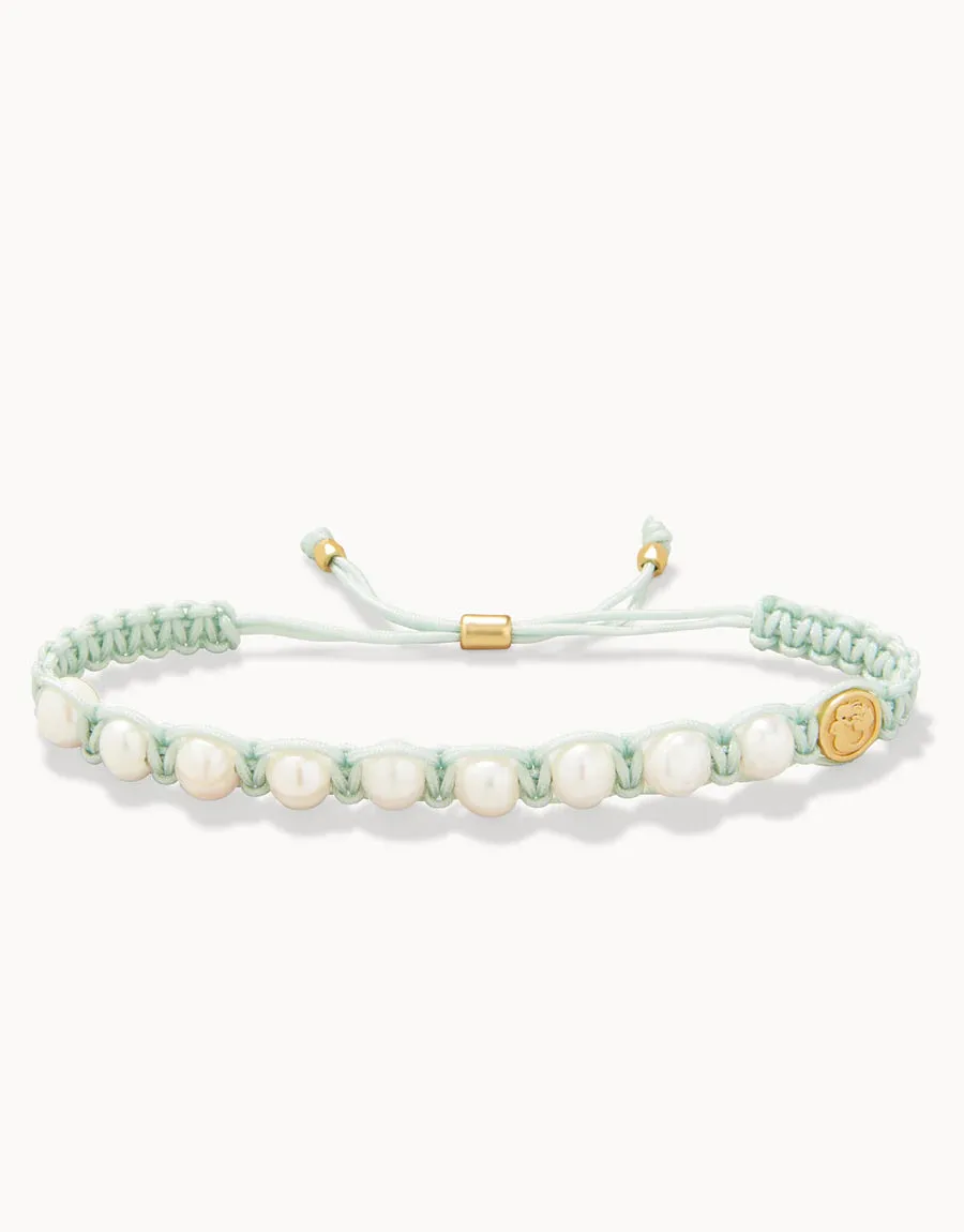 Spartina Friendship Bracelet Sea Foam/Pearl