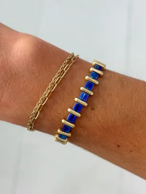 Spartina Tila Stretch Bracelet - Blue