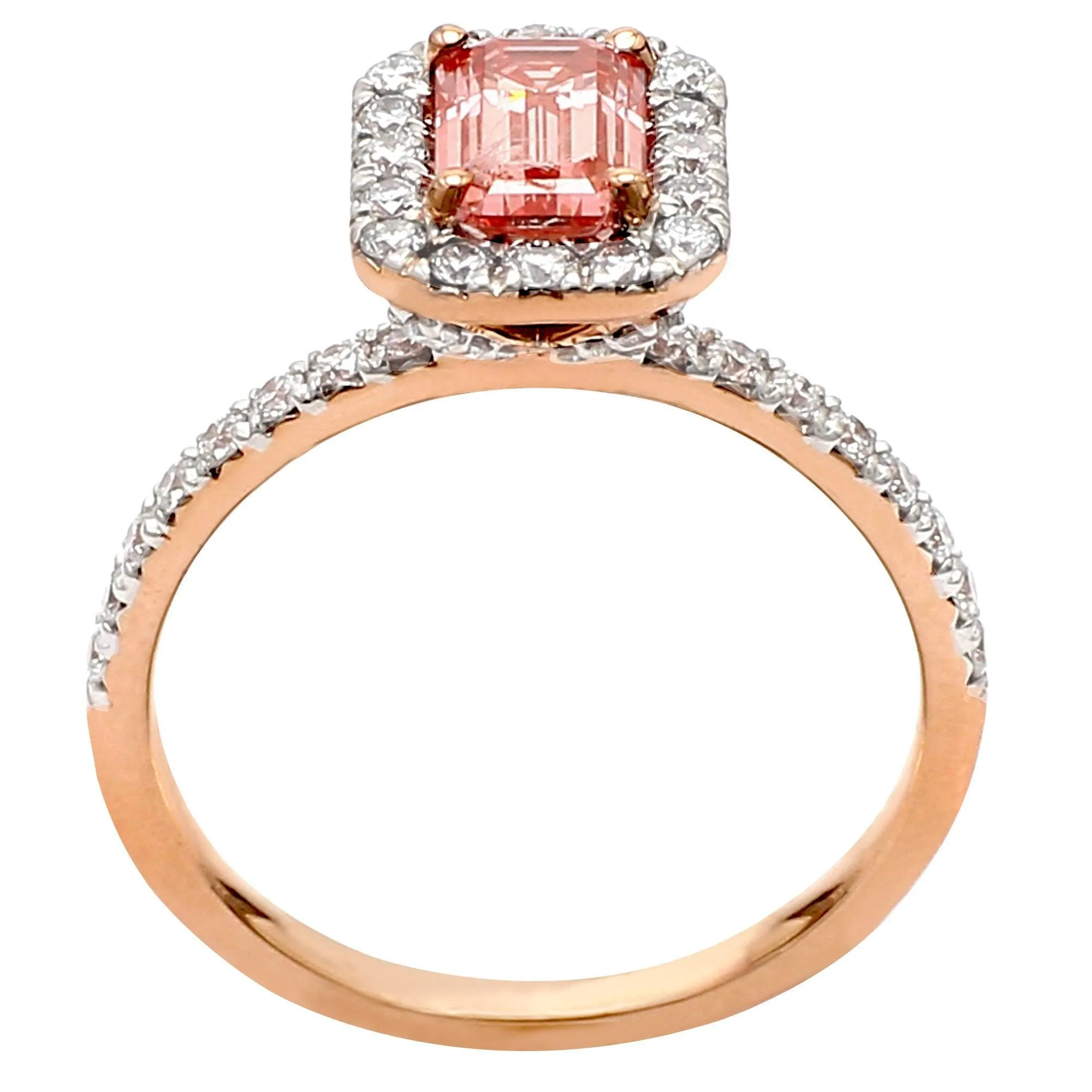 Suzanne Ring - 1.70 Ct. T.W. Pink