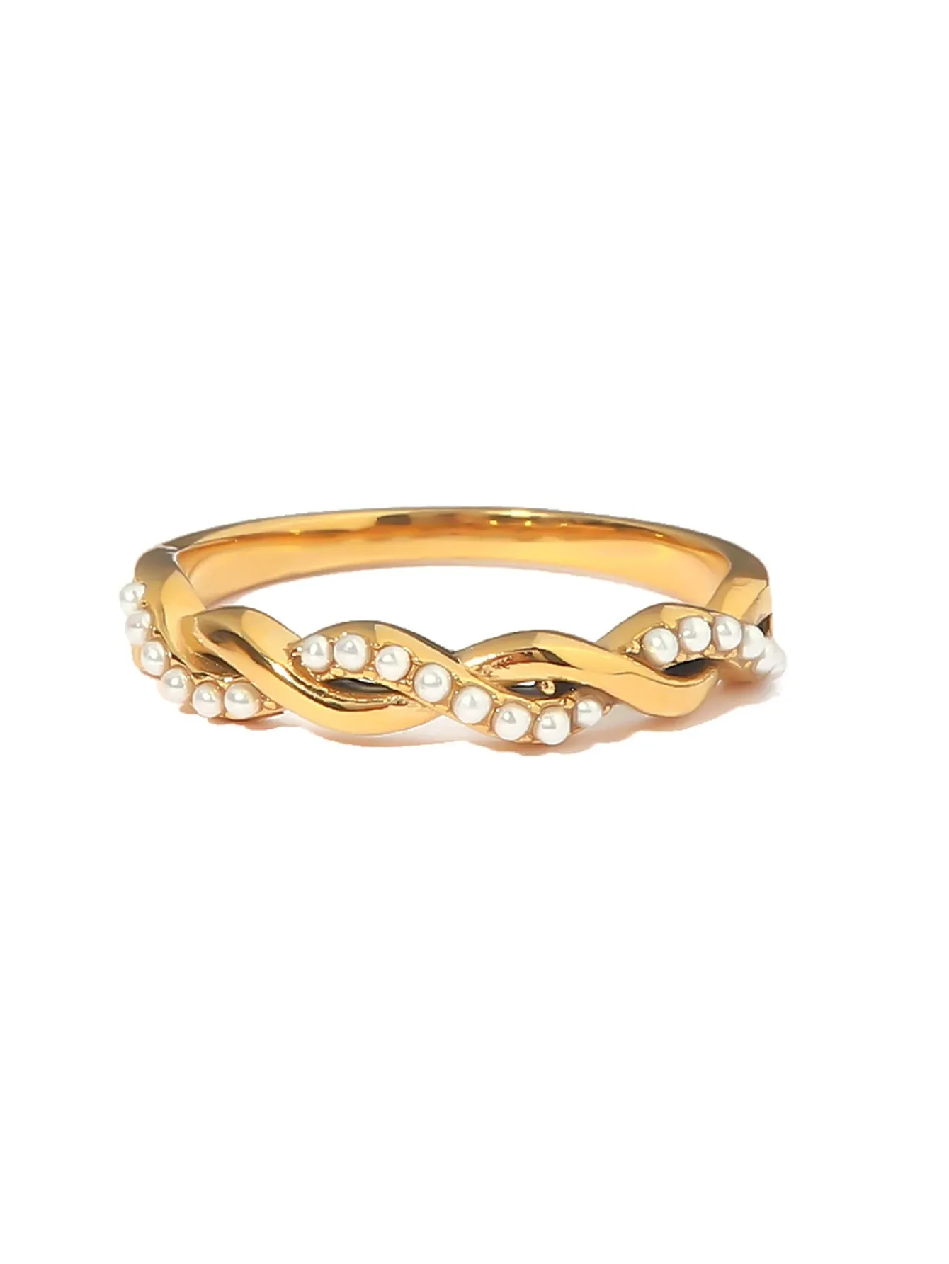 TEEK - 18K Gold PVD Plated 316L Stainless Steel Rings