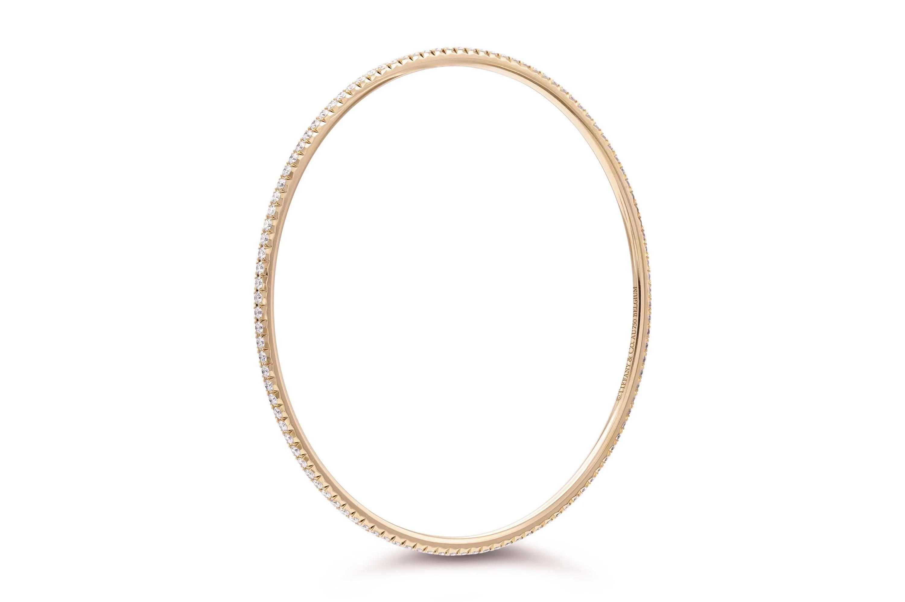 Tiffany & Co. "Metro" Rose Gold Bangle
